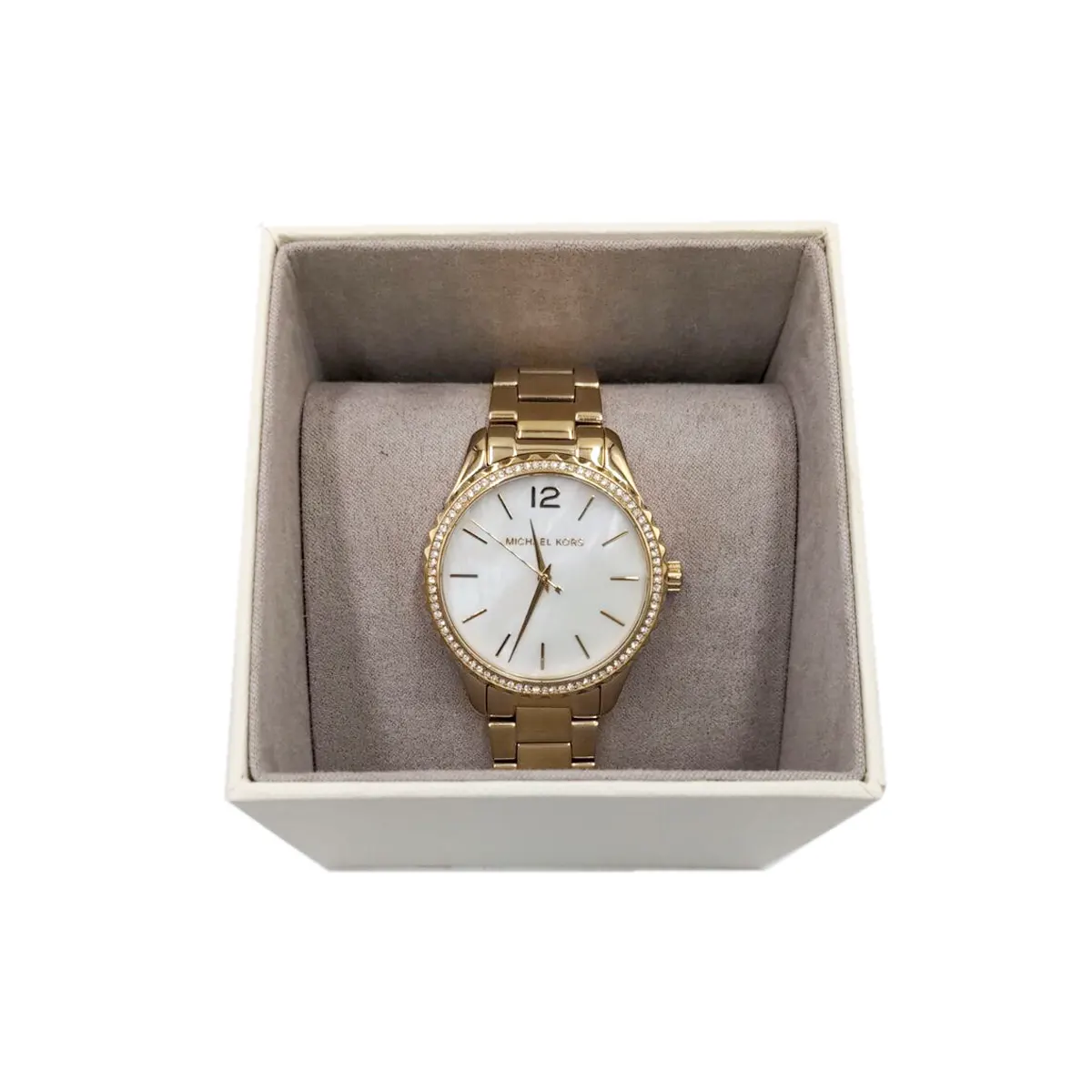 Michael Kors Layton Gold-Tone Quartz Ladies Watch- MK6870